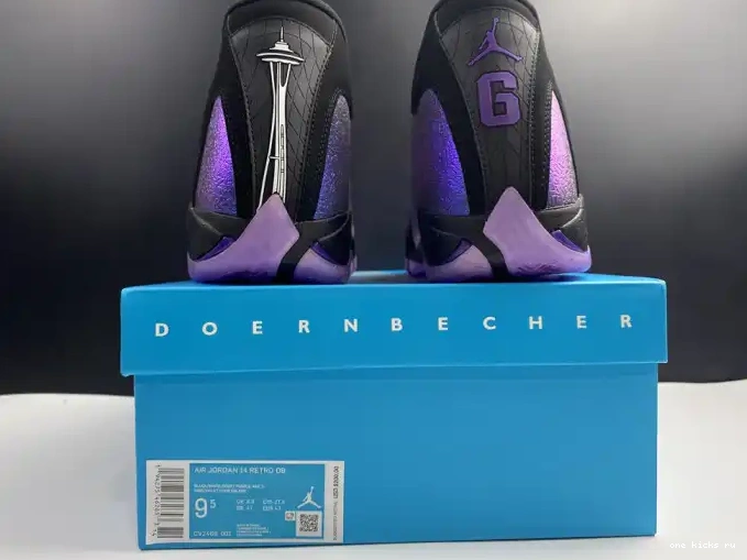 Chep Onekick DOERNBECHER '' CV2469-001 JORDAN 14 AIR RETRO 0517